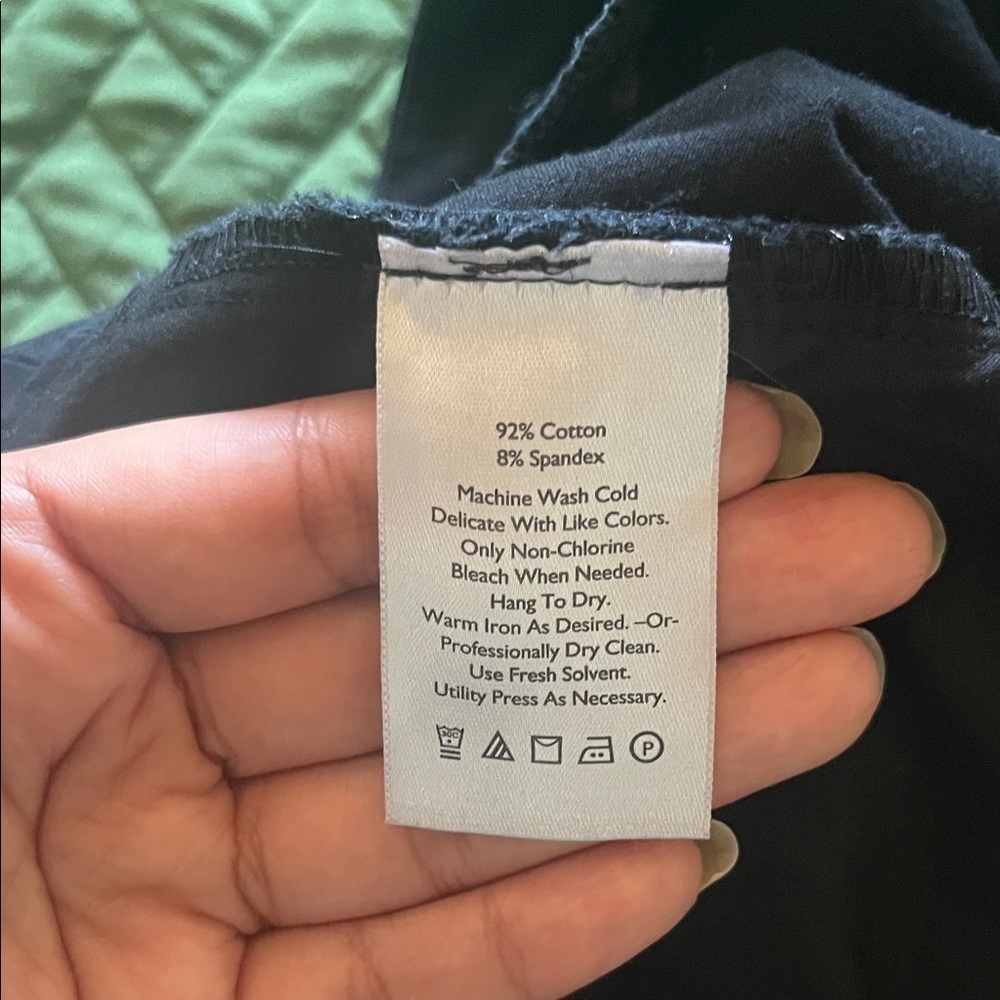 Eddie Bauer black Curvy Fit Trousers - Picture 7 of 9